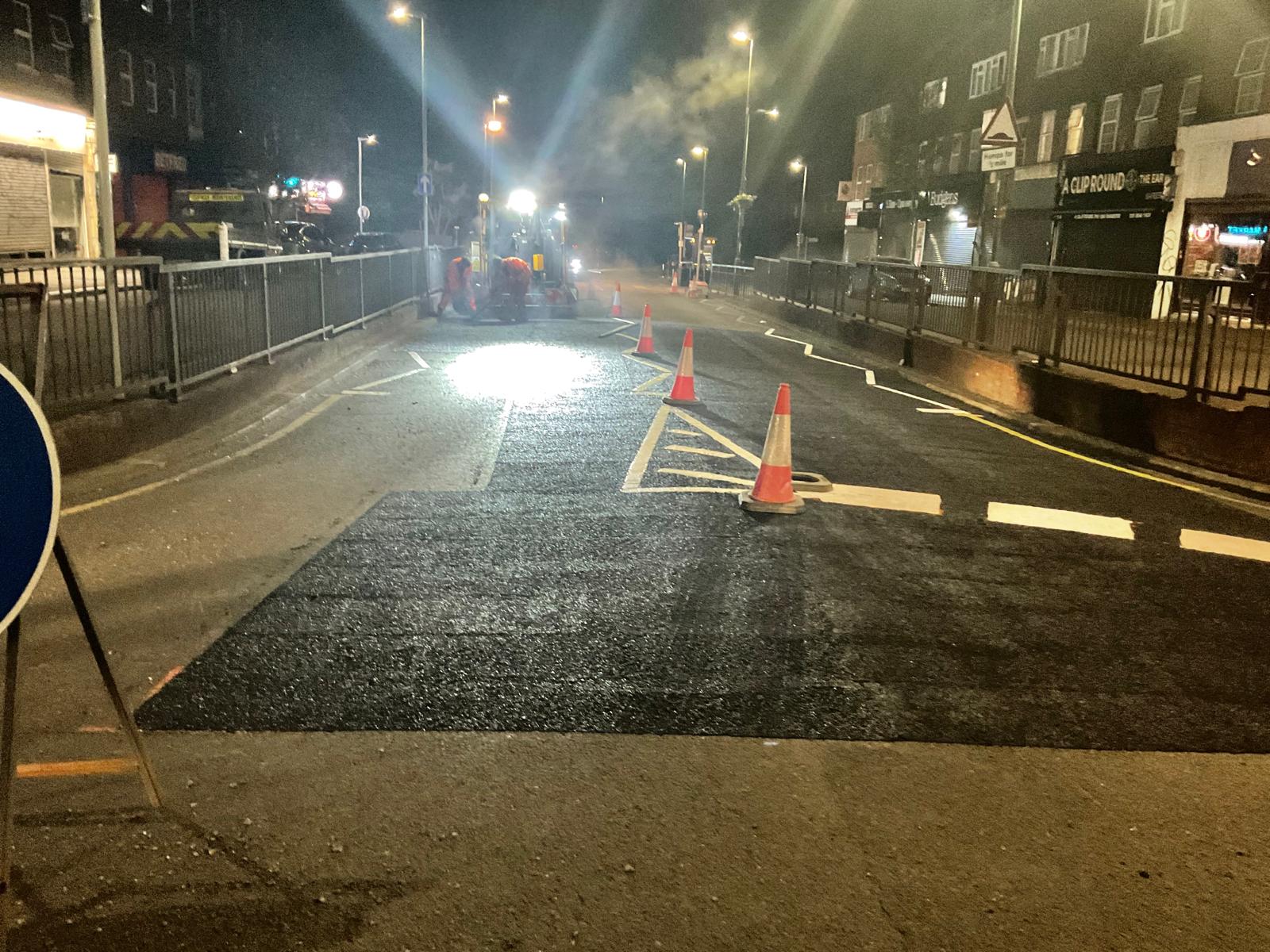 Green Wrythe Lane Elastomac Road Repair Case Study