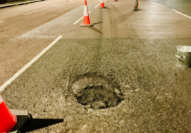 Eurotunnel Pothole Repair